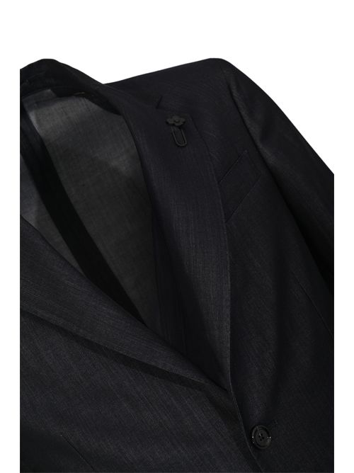 Abito monopetto Roma in denim di lana e cupro LARDINI | PA6301E PAIF66417850